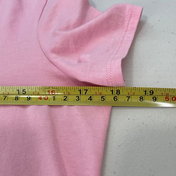 MADEWELL Pink Knotted Front Cropped Short Sleeve T-Shirt Top XXS - Picture 11 of 12